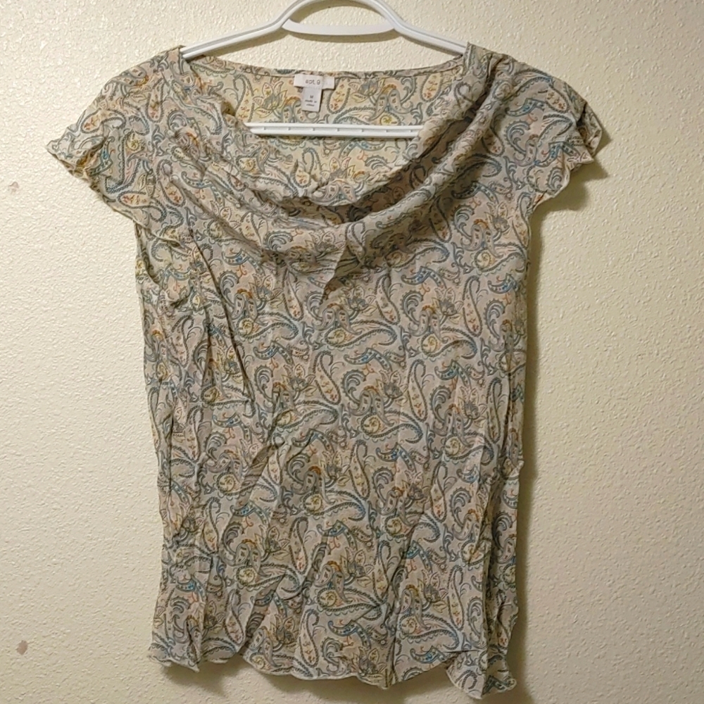Sheer blouse
